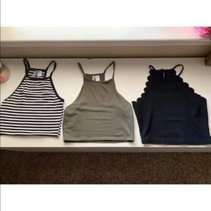 H&M halter tops - never worn